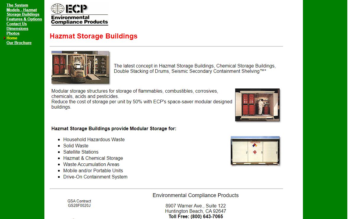 Hazmat Storage Buildings