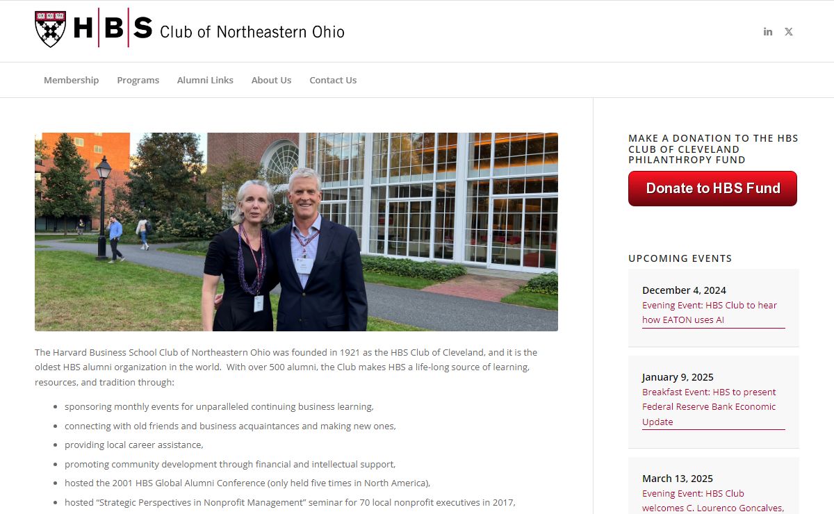 The Harvard Business School Club of Northeastern Ohio