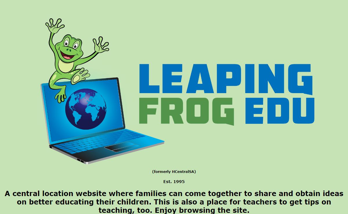Website to support and inform families in San Antonio, TX.