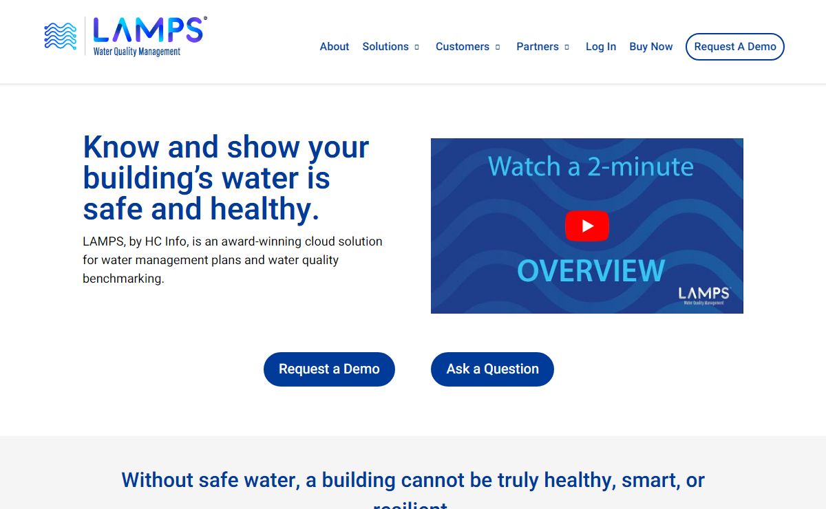 Legionella Water Management Plans