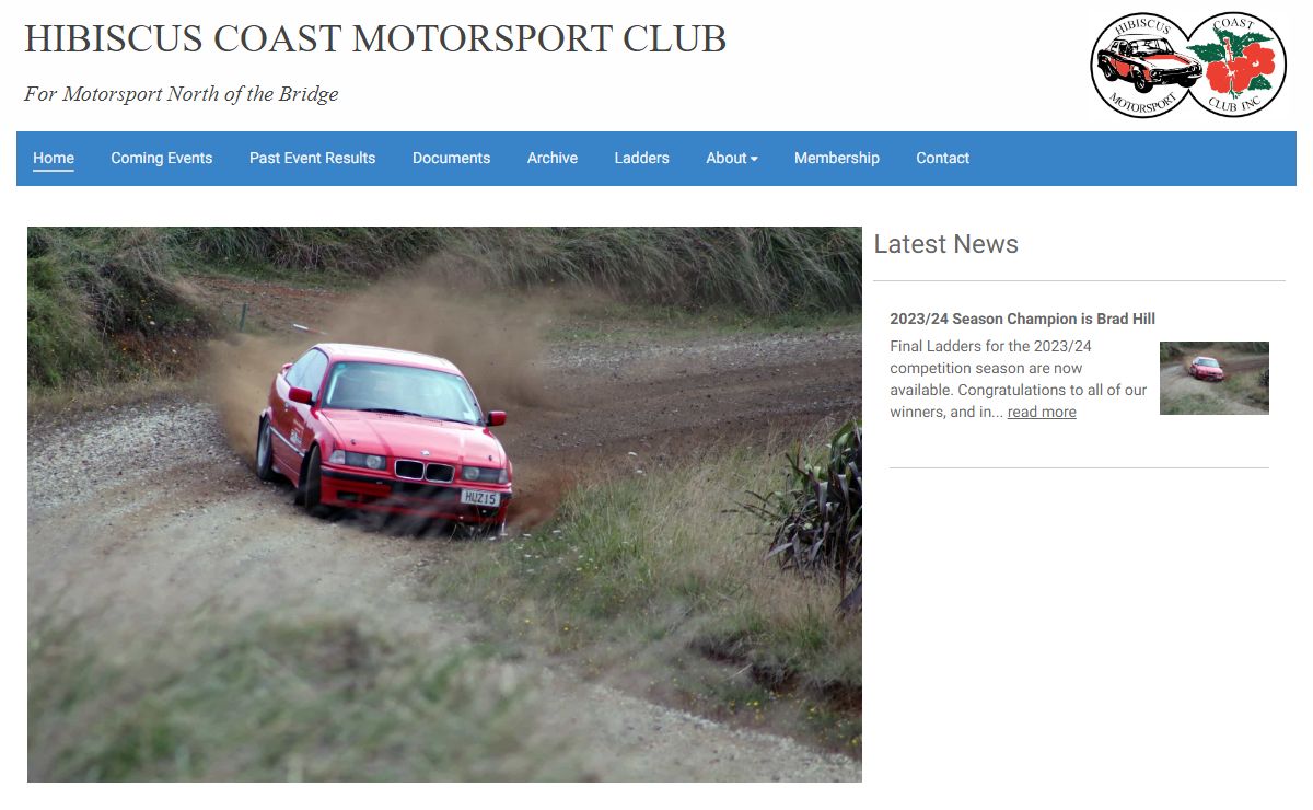 Hibiscus Coast Motorsport Club Inc - Home