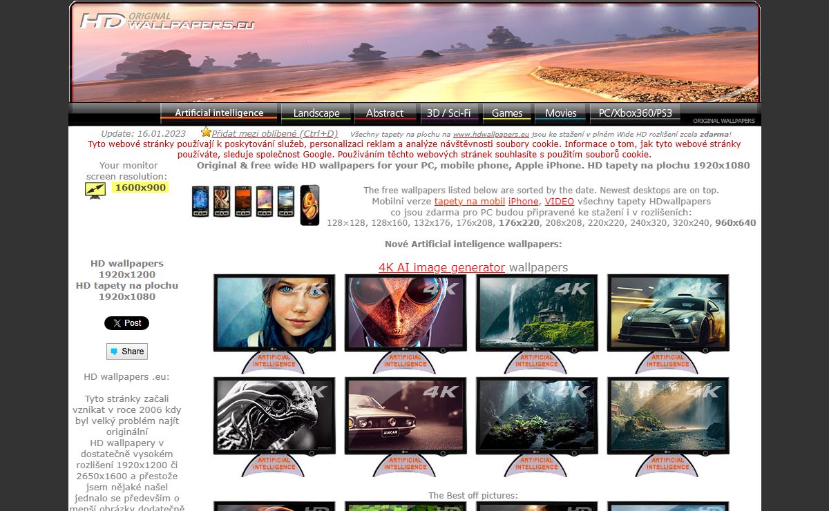 HD Tapety na plochu HD wallpapers 1920x1200 widescreen