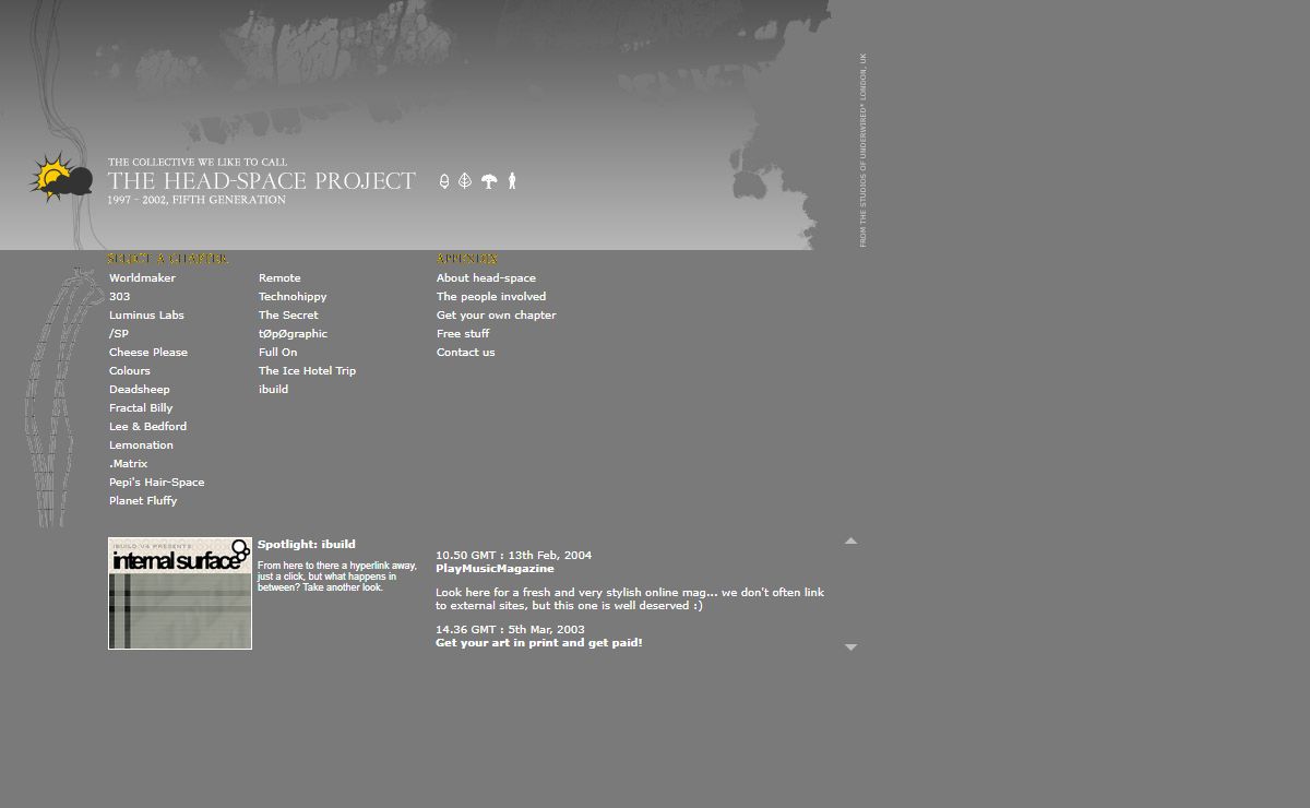 the head-space project : v5