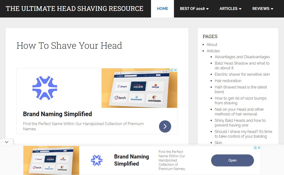 How to Shave your Head