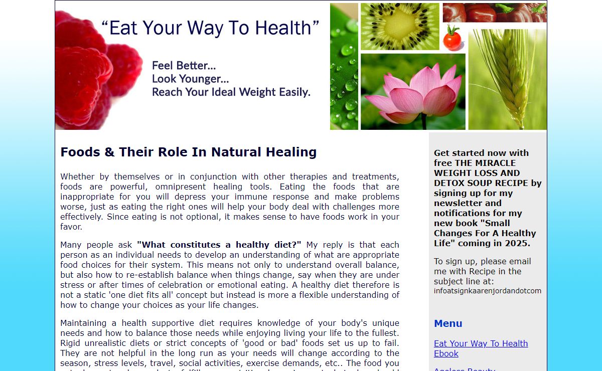 Eat Your Way To Health