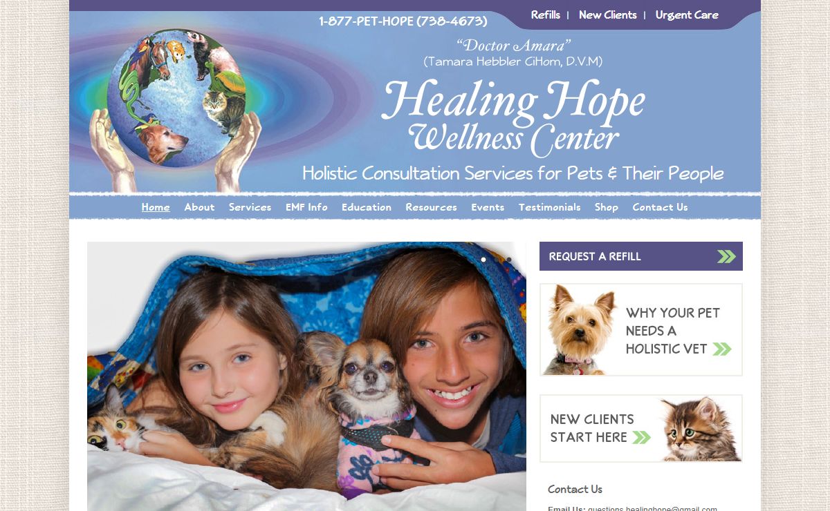 Healing Hope - Holistic Consultation Services for Pets & Their People
