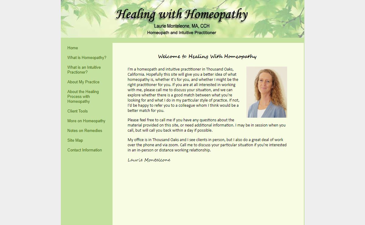 Healing With Homeopathy