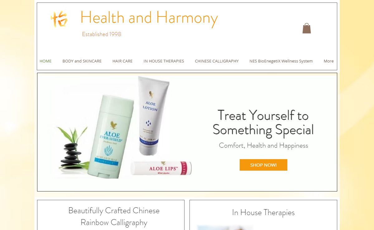 Health and Harmony | vegan