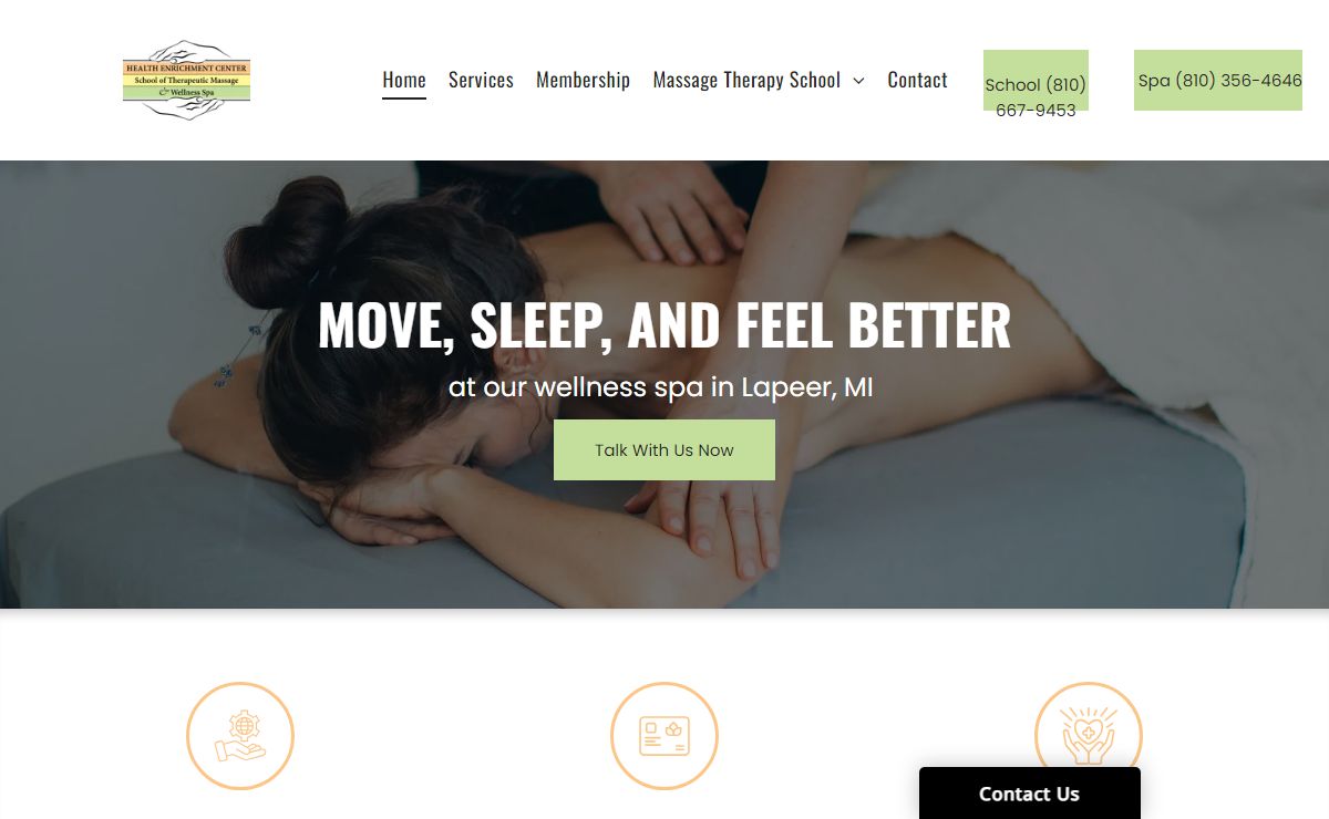 Massage Therapy School & Programs | Health Enrichment Center | Lapeer, MI