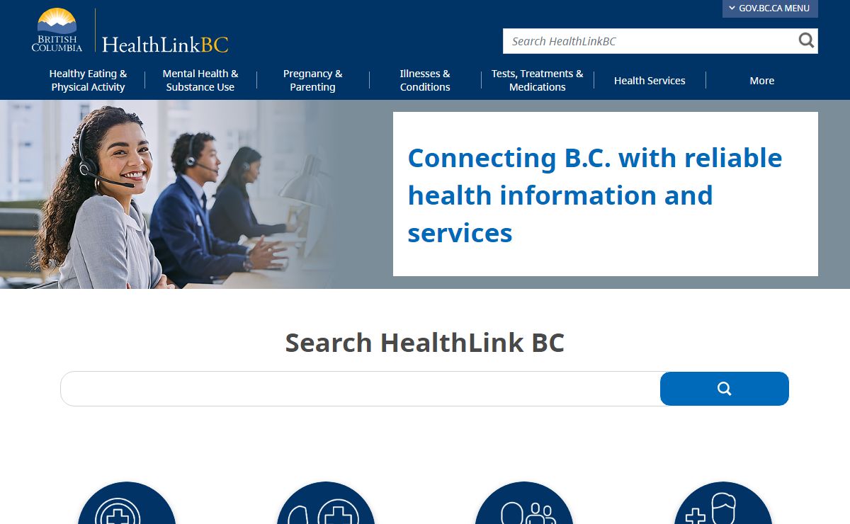 HealthLink BC - 24/7 Health Advice You Can Trust