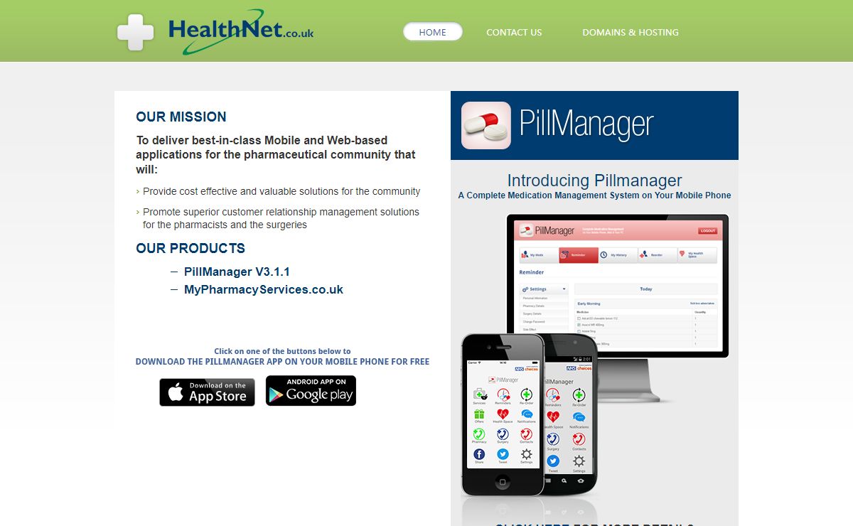 Welcome to Healthnet.co.uk