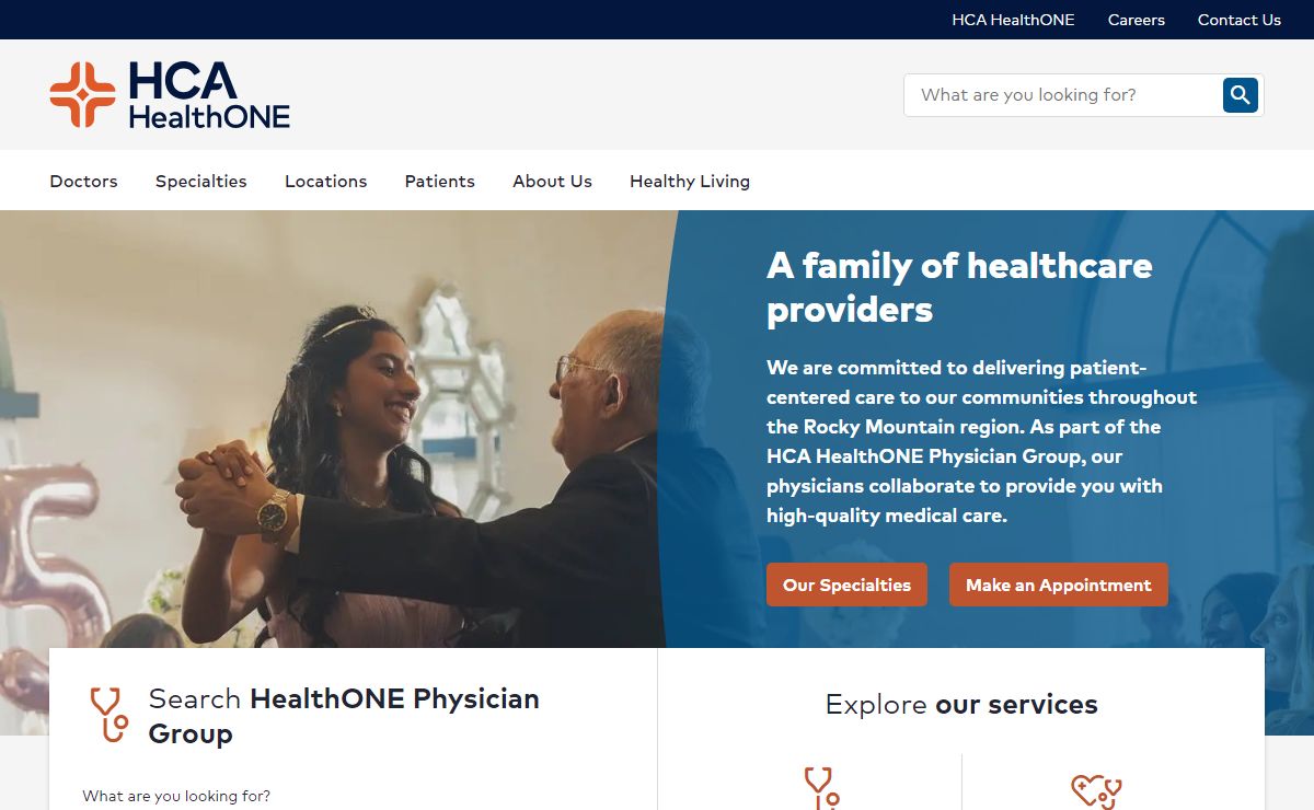 Find a Doctor in Denver, CO | HCA HealthONE Physicians