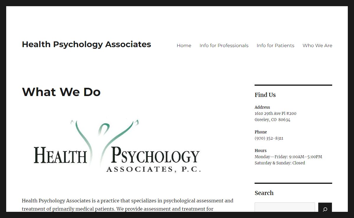 Health Psychology Associates