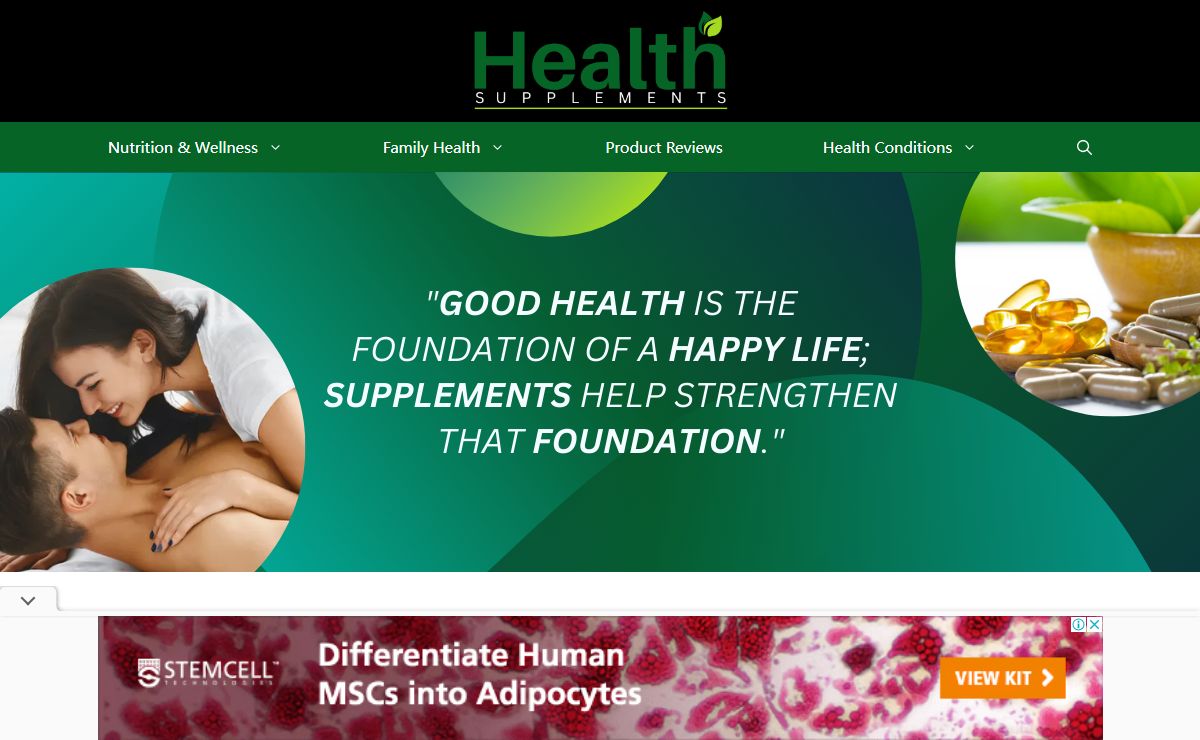 Buy Supplements | Natural Wellness | HealthSupplements.us