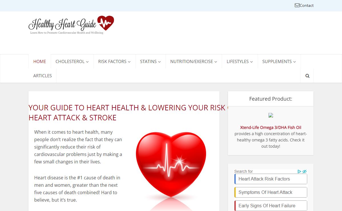 The #1 Heart Health Guide To Lower Cholesterol and Your Risk Factors
