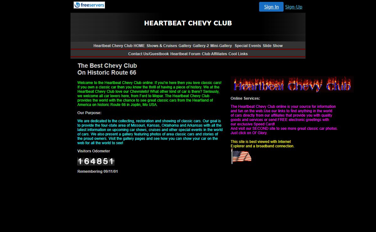 Heartbeat Chevy Club HOME