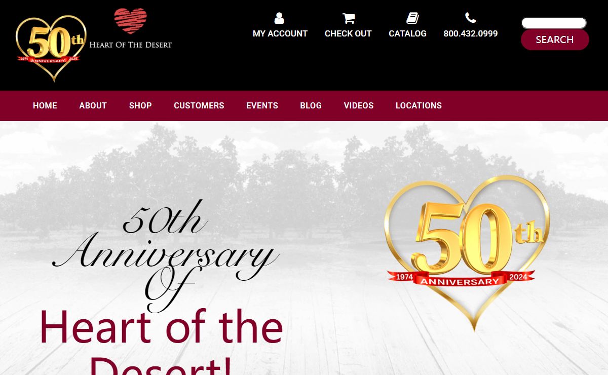 Premium Pistachios, Gourmet Wines, Cookies and Candies | Heart Of The Desert