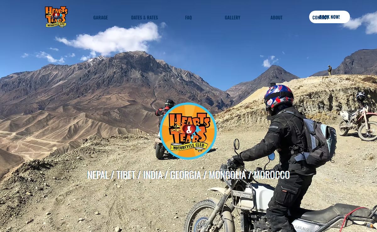 Motorcycle Tours | Hearts & Tears Motorcycle Club | Nepal
