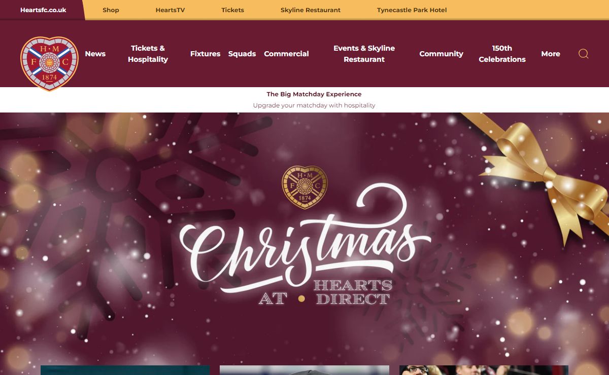 Homepage – Hearts
