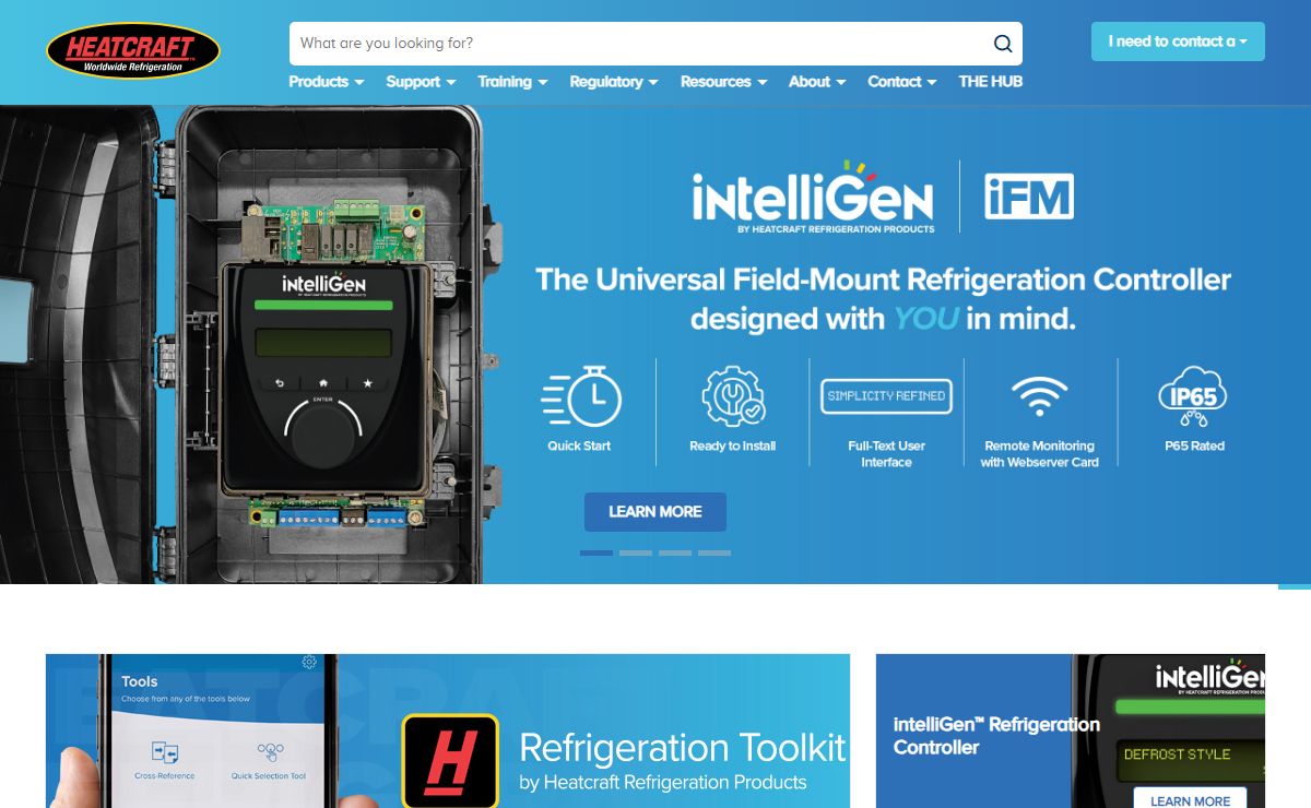 The market leader in Commercial Refrigeration - Heatcraft Refrigeration Products