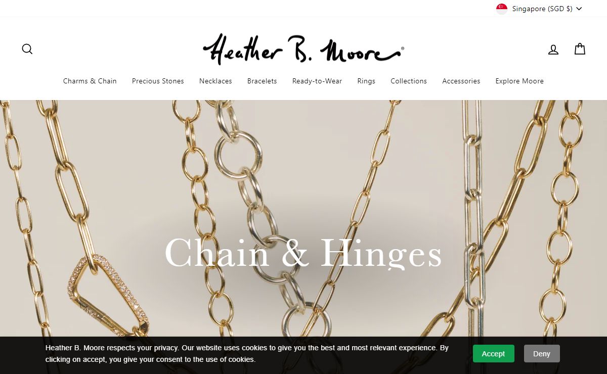 Heather B. Moore - The Finest Personalized Jewelry