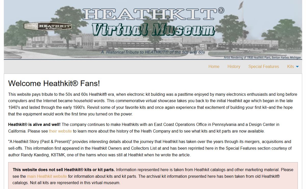 Heathkit Virtual Museum