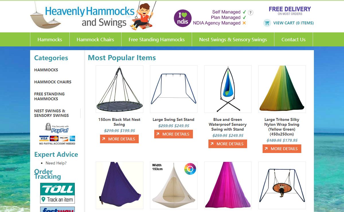Heavenly Hammocks and Swings - With 70+ Items to Choose From