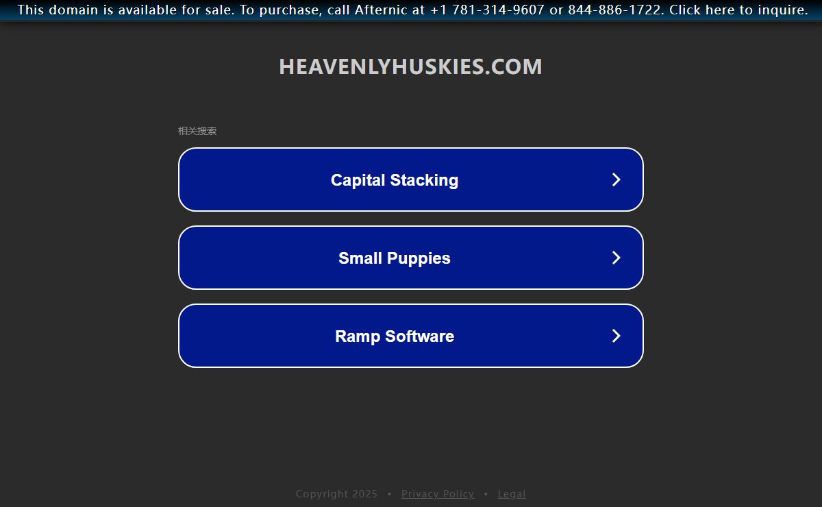 heavenlyhuskies.com