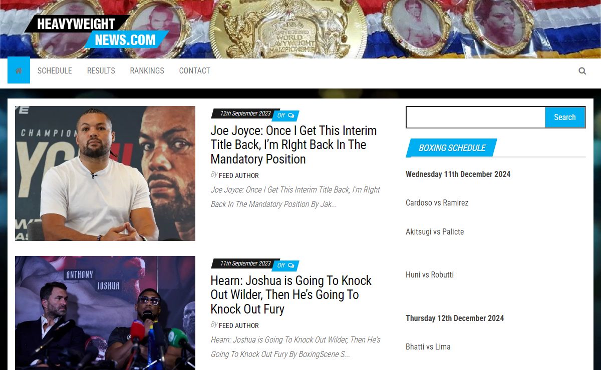Heavyweight Boxing News - Results, Rankings, Anthony Joshua, Tyson Fury, Deontay Wilder, Alexander Povetkin, Dillian Whyte, Jarrell Miller, Luis Ortiz, Heavyweight, Boxing News, West Highland Way