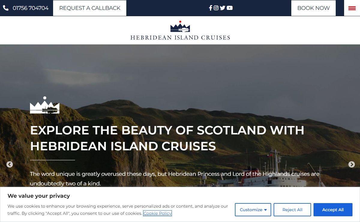 Hebridean Island Cruises | Luxury Cruises From Scotland, UK