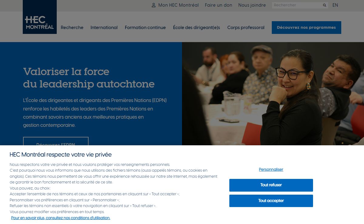 HEC Montréal. Là où les possibilités se créent