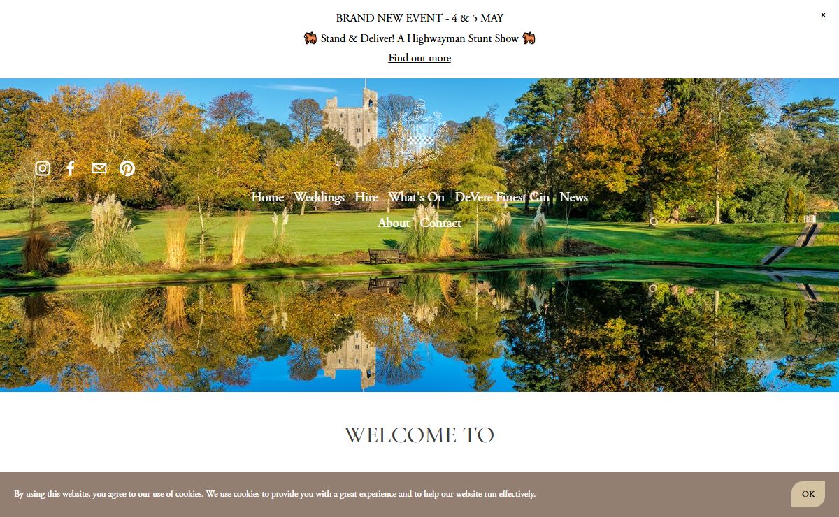 Hedingham Castle - Unique Wedding Venue Essex | Castle and Country House Weddings
