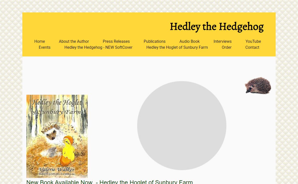 Hedley the Hedgehog