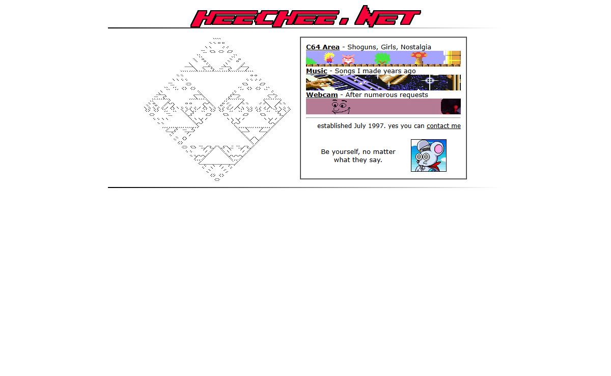 heechee.net - enter with a smile
