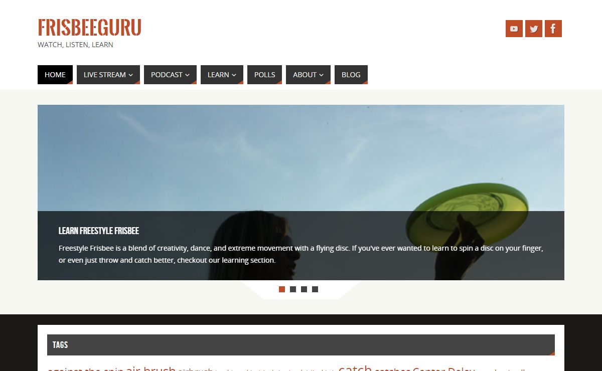 FrisbeeGuru – Watch, Listen, Learn