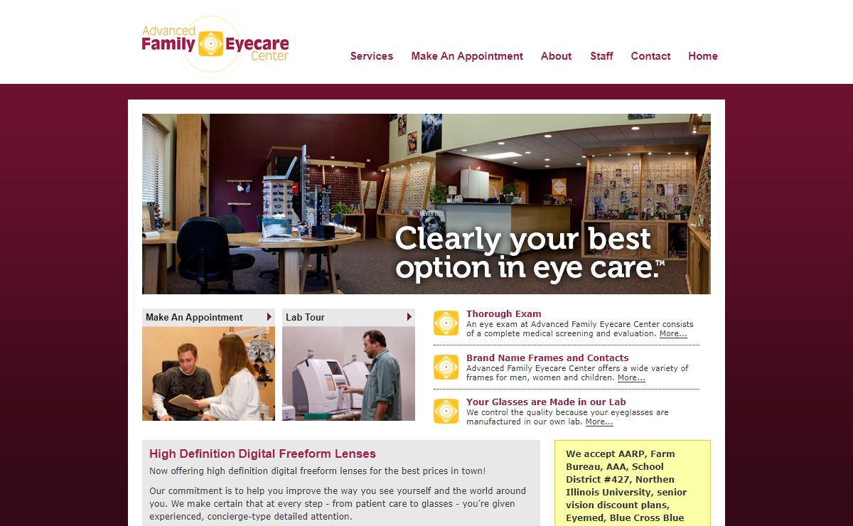 Advanced Family Eye Care DeKalb IL