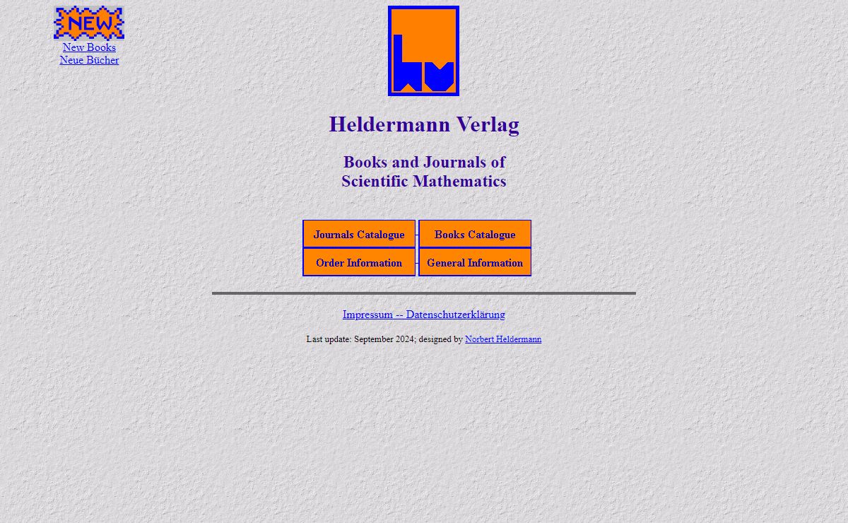 Heldermann Verlag