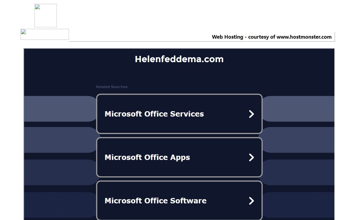 Welcome helenfeddema.com - Hostmonster.com