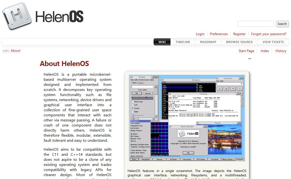 About – HelenOS