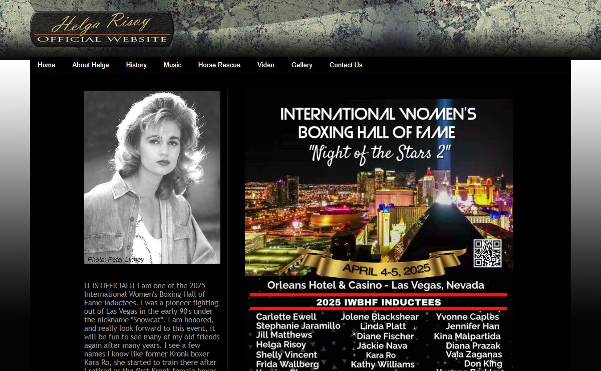 Helga Risoy | Official Site