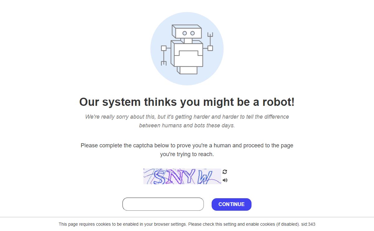 Robot Challenge Screen