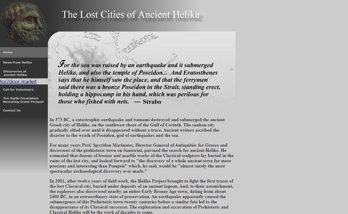 Helike Foundation - Search for Ancient Helike