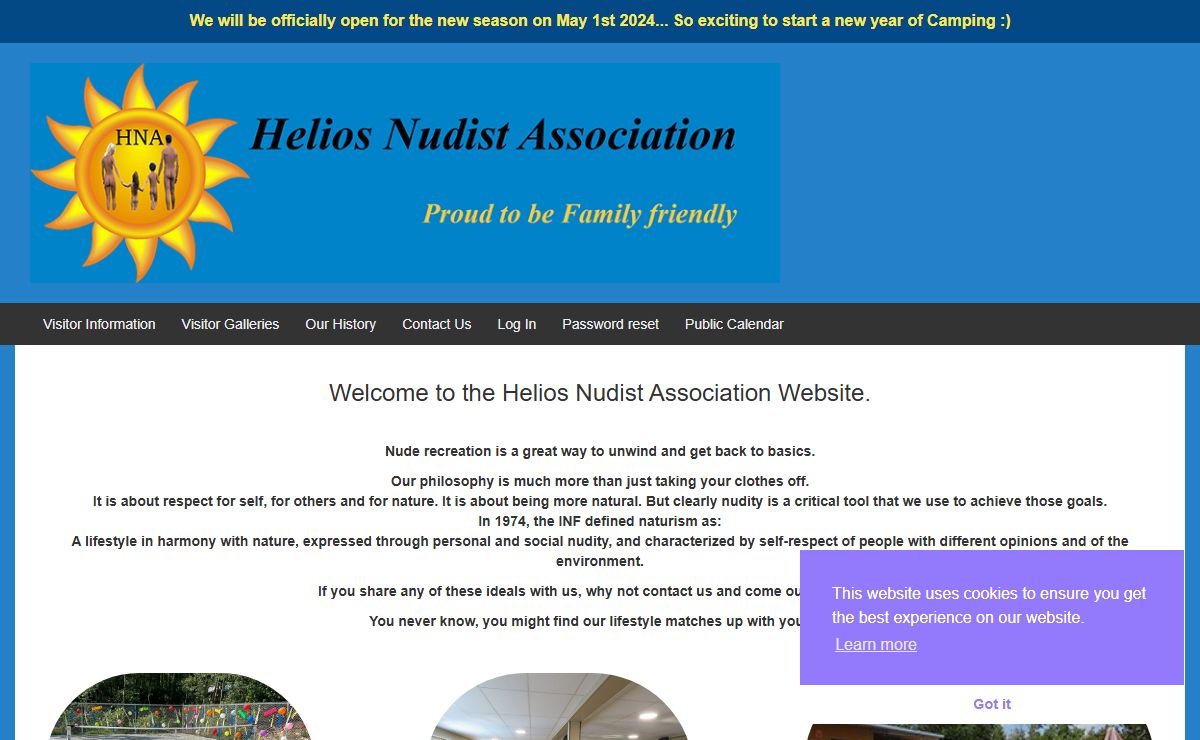 Public Home | Helios Nudist Association