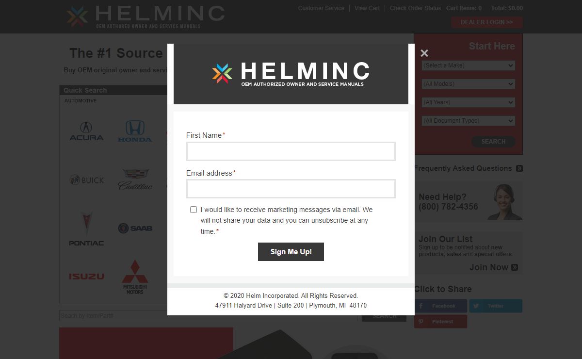 Owner Manuals, Service Manuals, Wiring Diagrams, Service Bulletins - Helm Incorporated