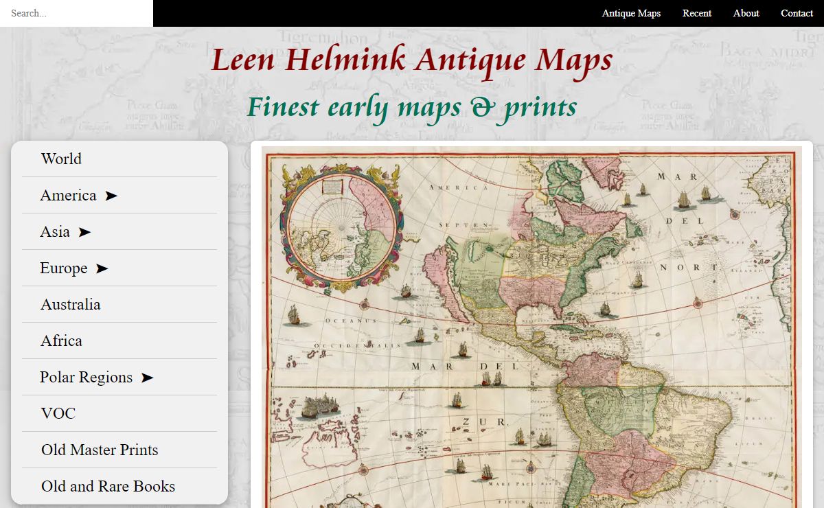 Home - Leen Helmink Antique Maps