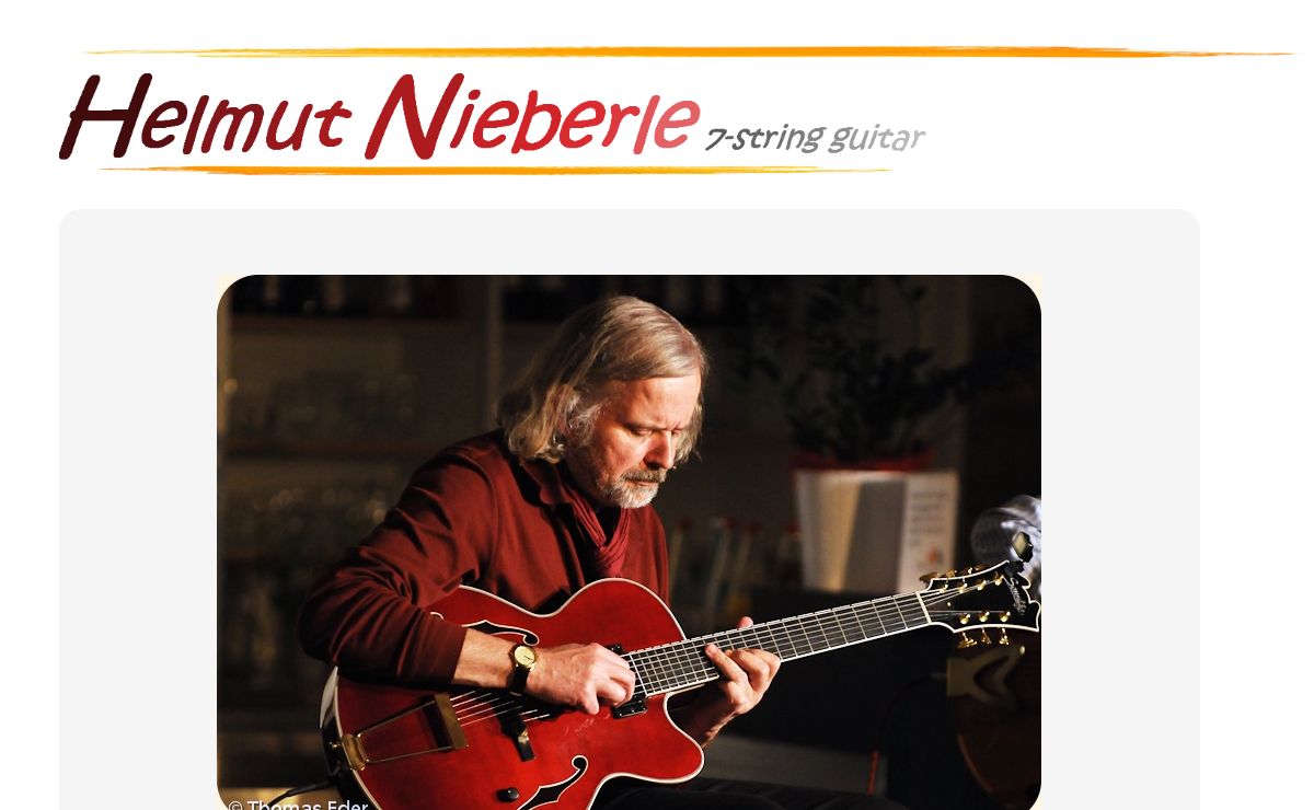 Helmut Nieberle - Home