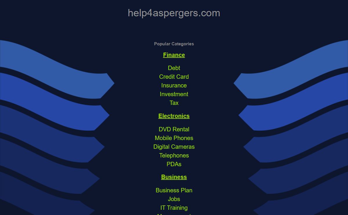 help4aspergers.com - help4aspergers Resources and Information.