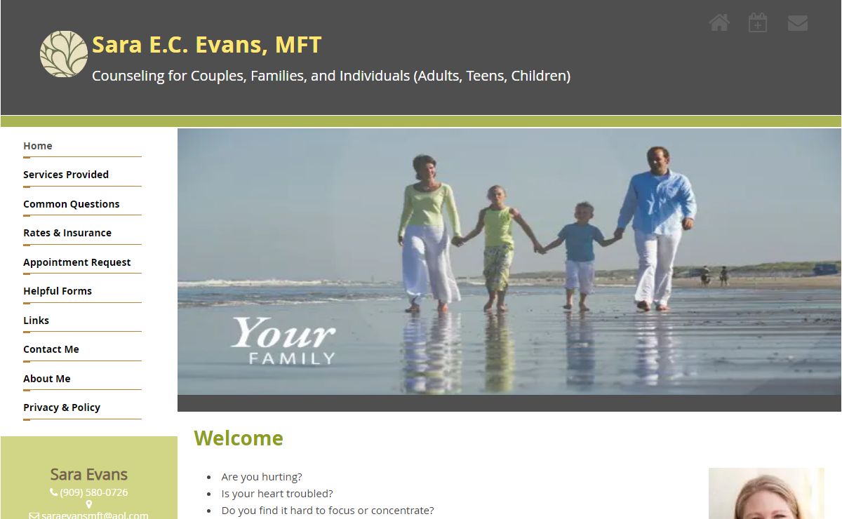 Sara E.C. Evans, MFT
