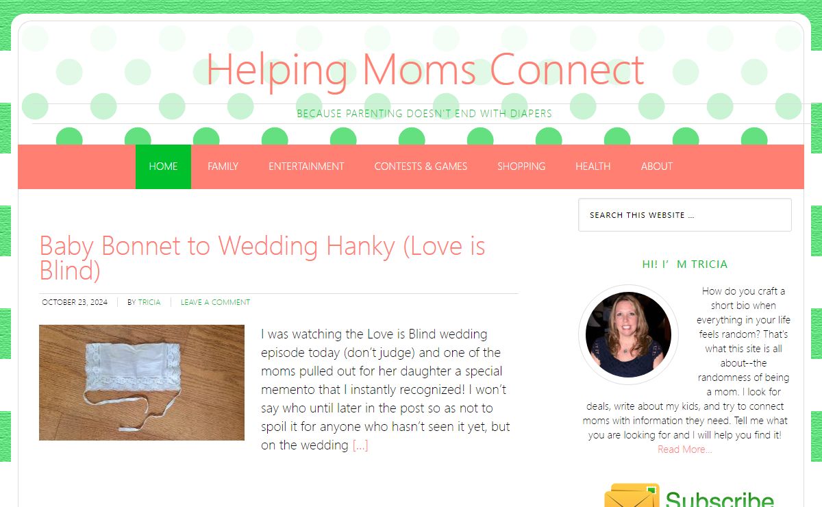 Helping Moms Connect - Because parenting doesn't end with diapers