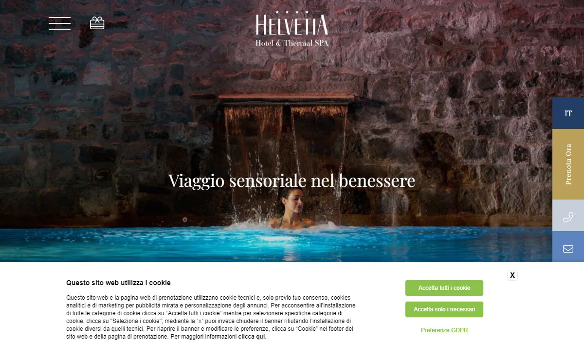 Sito Ufficiale Helvetia Hotel & Thermal SPA a Porretta Terme | Prenota